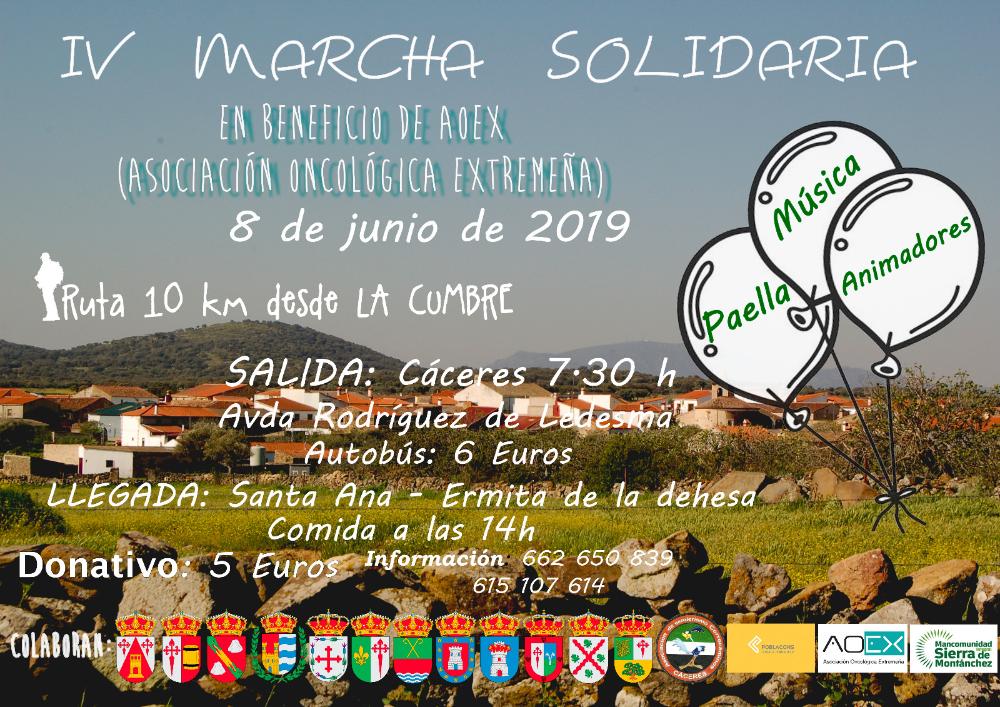 Imagen IV MARCHA SOLIDARIA EN BENEFICIO DE LA ASOCIACIÓN ONCOLÓGICA EXTREMEÑA